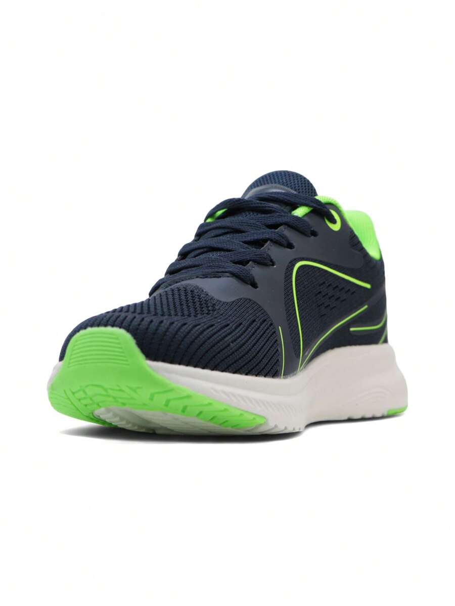 Chaussures de sport d'entraînement légères et respirantes en maille de couleur contrastée