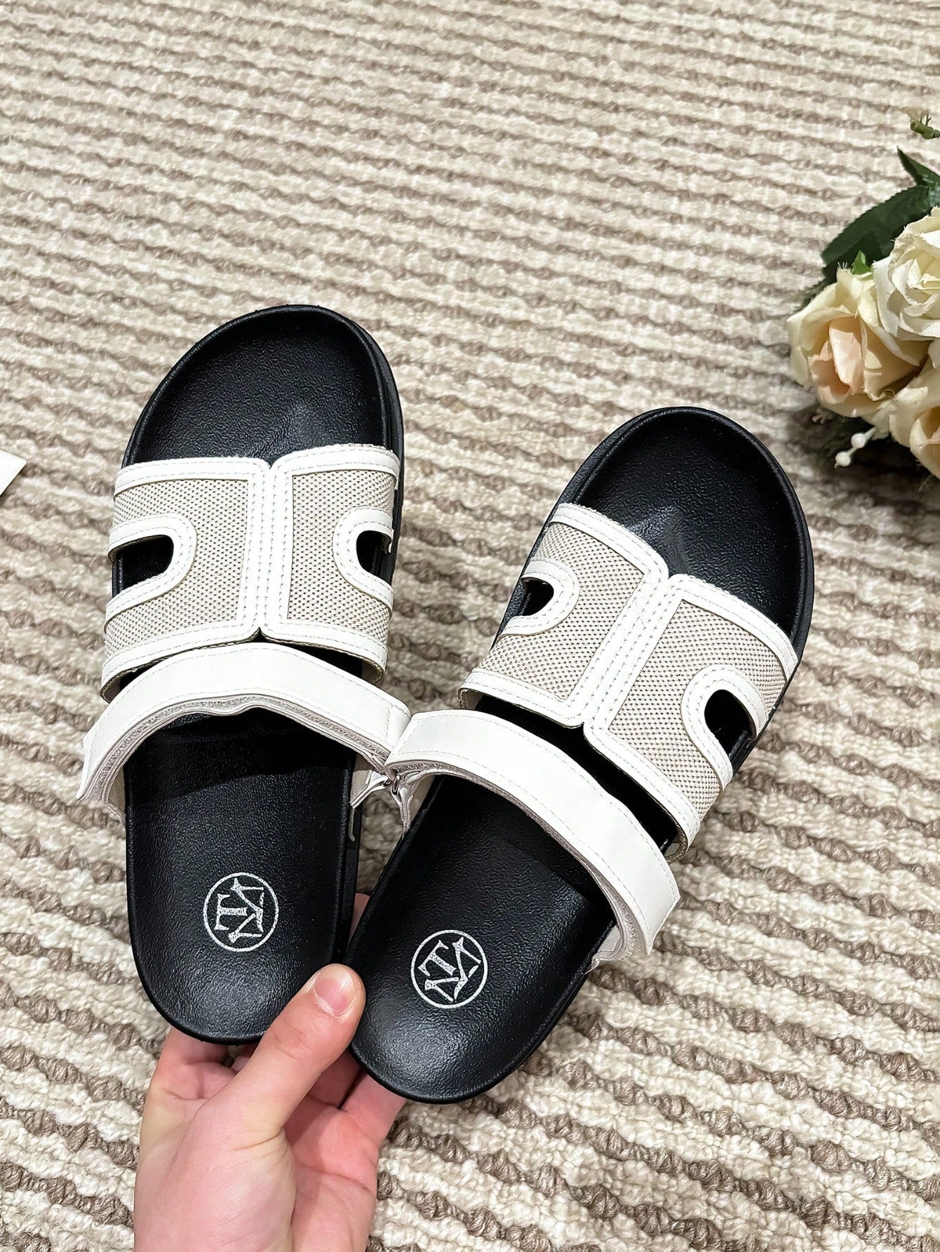 Sandales confort – Scratch réglable