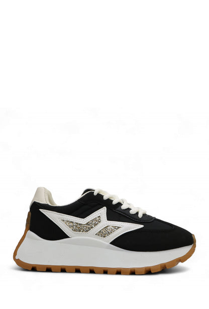 Baskets Starlight chunky plateforme – Style urbain & détail brillant