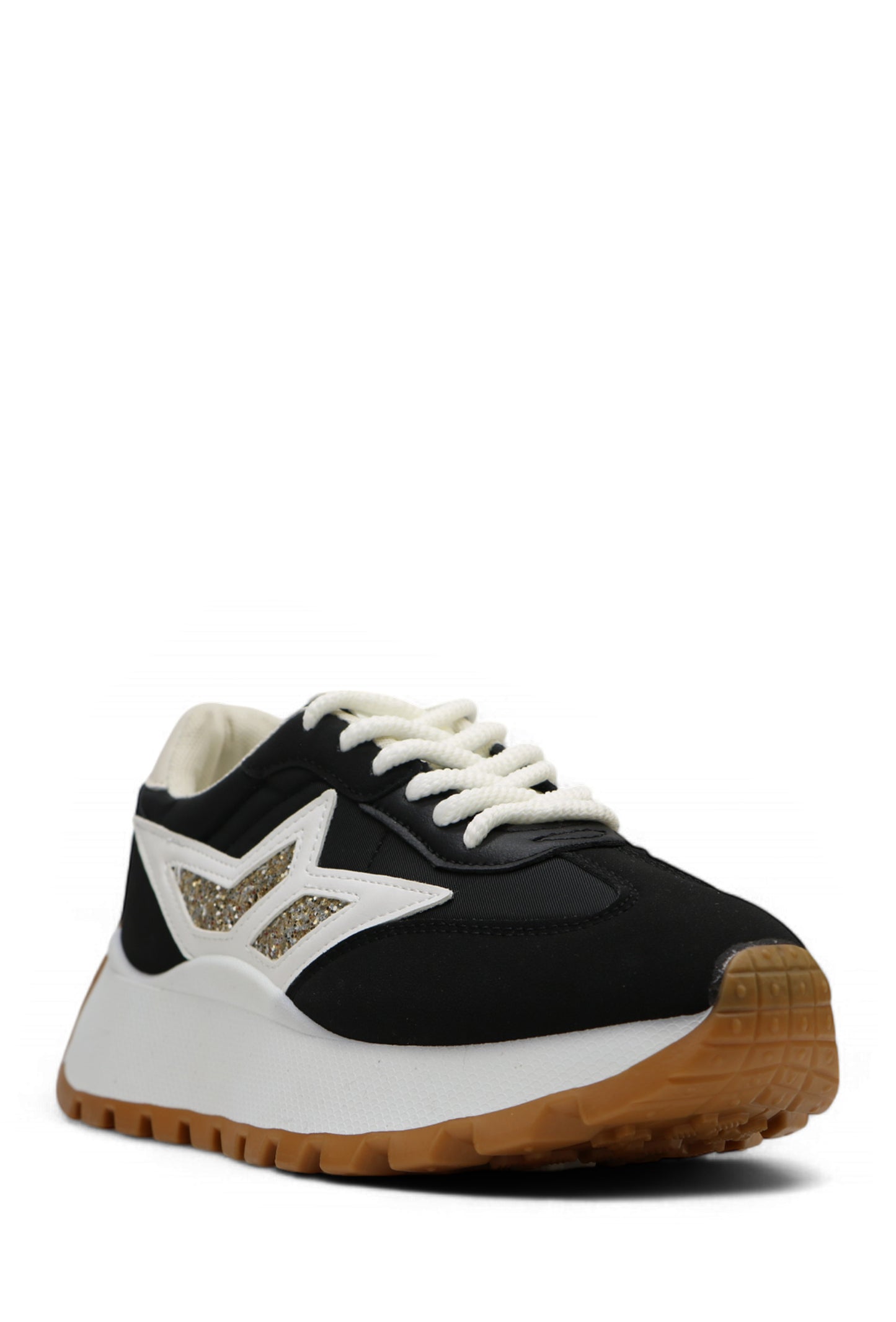 Baskets Starlight chunky plateforme – Style urbain & détail brillant