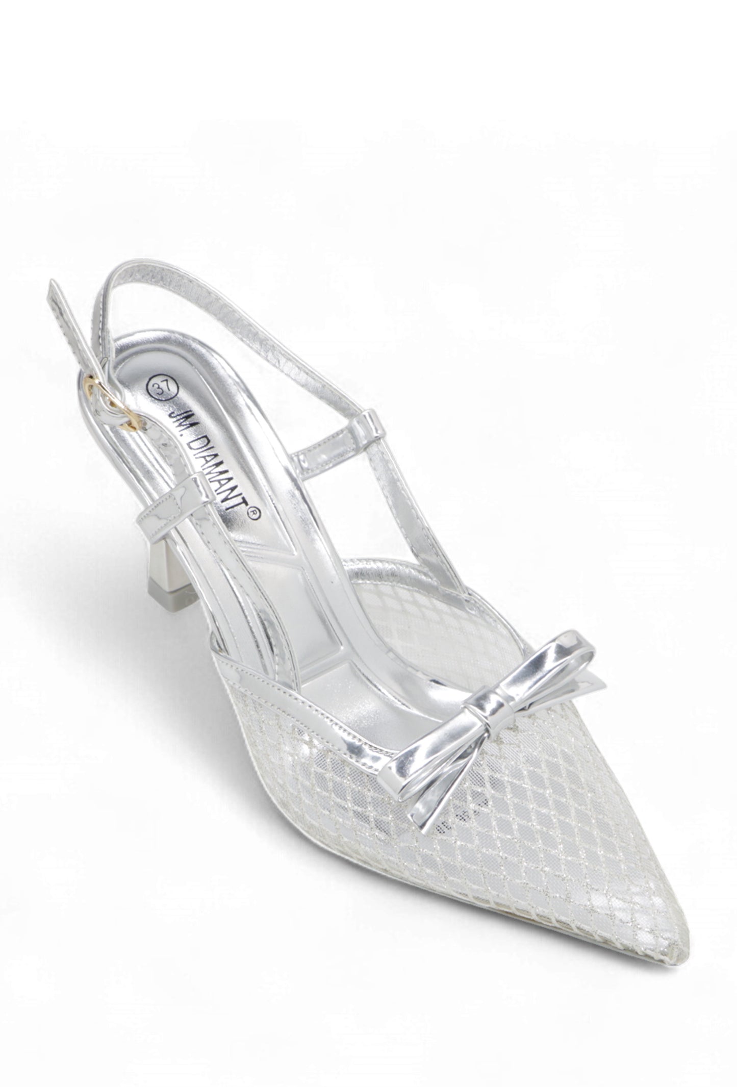 Escarpin Élise - Escarpins à Bout Pointu et Nœud Décoratif