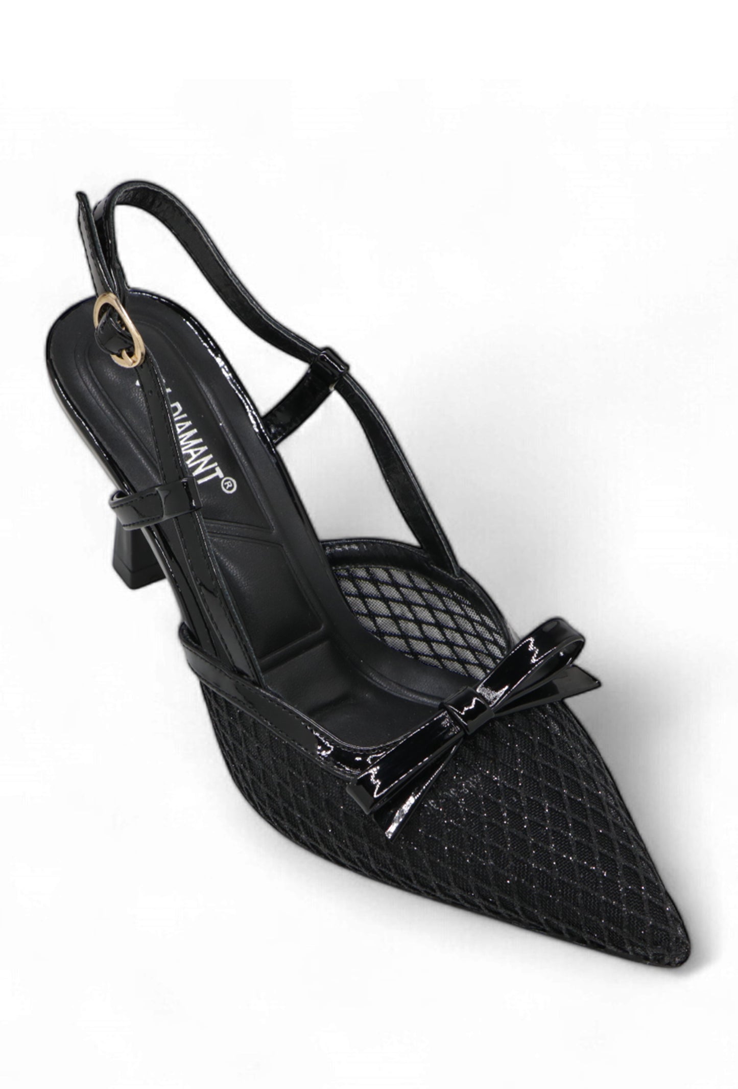 Escarpin Élise - Escarpins à Bout Pointu et Nœud Décoratif