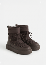 Bottes après-ski matelassées à plateformes