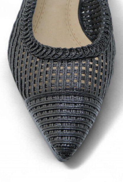 Ballerines Iris Slingback "Golden Radiance" - L'Éclat Discret à Vos Pieds